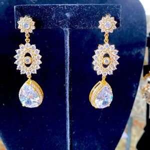Beautiful PIERCED EARRINGS one of a kind